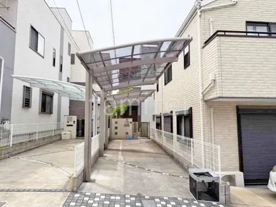 カーポート１台 （単棟） LIXIL ネスカＲ アール屋根