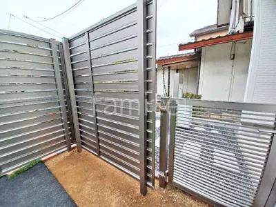 目隠しフェンス塀 LIXIL 木製調AB YS3-K型 2段柱