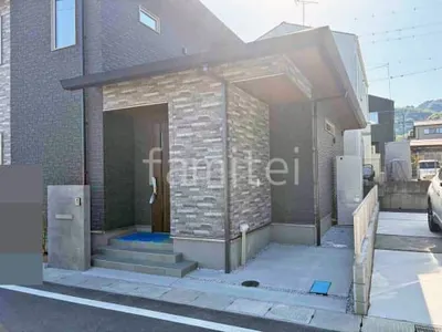 新築シンプル オープン外構