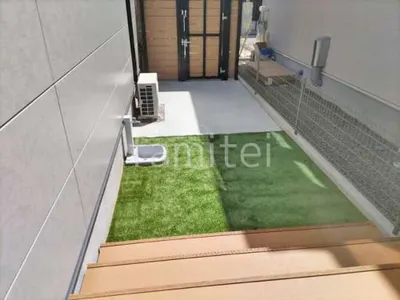 人工芝 防草シート加工 マツモト 人工芝 30mm 