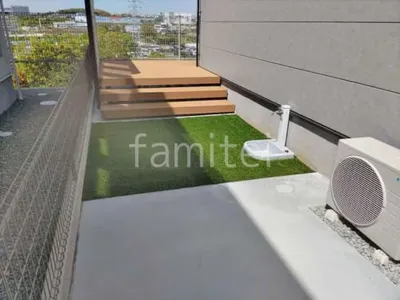 人工芝 防草シート加工 マツモト 人工芝 30mm 