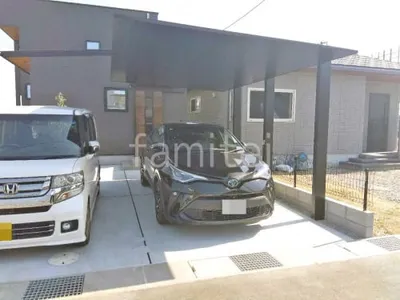 カーポート１台 （単棟） LIXIL カーポートSC フラット屋根 吊り下げ屋根