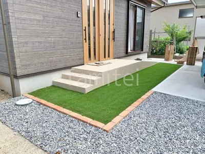 人工芝 防草シート加工 ヨシミツ毛織 リアル人工芝 35mm 