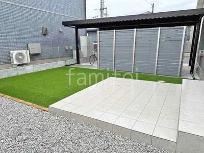 人工芝 防草シート加工 マツモト 人工芝 30mm 