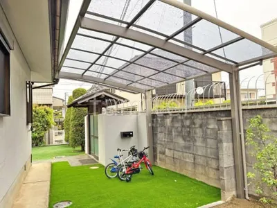 カーポート１台 （単棟） LIXIL ネスカＲ アール屋根