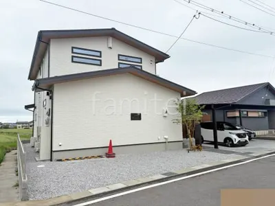 防犯砂利敷き バラス砕石 防草シート加工