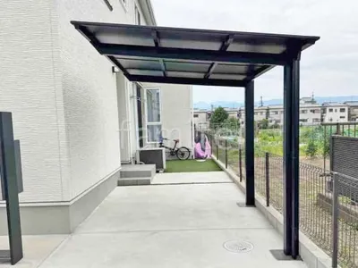 サイクルポート 自転車バイク屋根 LIXIL ネスカF ミニ フラット屋根