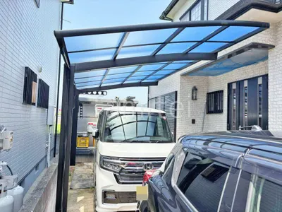カーポート１台 （単棟） LIXIL ネスカＲ アール屋根