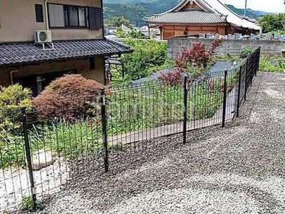 スチールメッシュ フェンス YKKAP イーネット3F型 スチール柱 境界・メッシュ