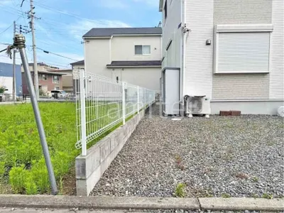 スチールメッシュ フェンス YKKAP イーネット3F型 スチール柱 境界・メッシュ