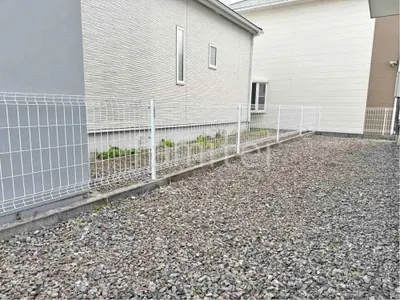 スチールメッシュ フェンス YKKAP イーネット3F型 スチール柱 境界・メッシュ