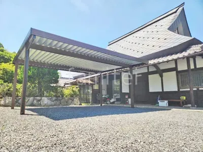 カーポート２台(ワイド) ツイン YKKAP ジーポートPro 積雪30cm対応 フラット屋根 折板屋根