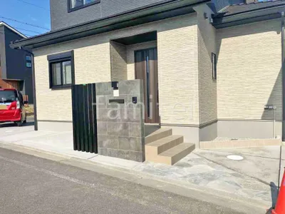 新築シンプル オープン外構