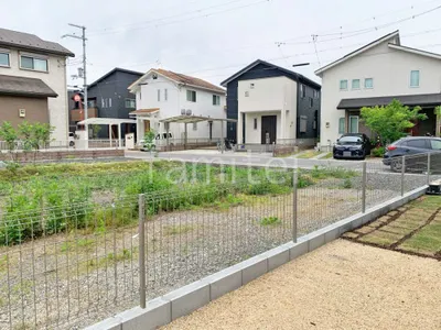 ブロック塀 （化粧ブロック） 太陽エコブロックス 普通CB  スチールメッシュ フェンス YKKAP イーネット3F型 スチール柱 境界・メッシュ