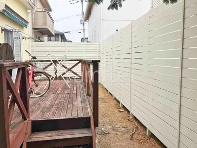 人工木・樹脂 フェンス（木調） F＆F マイティウッド ベーシック極 高尺タイプ 目隠し 木調・ラティス 樹脂