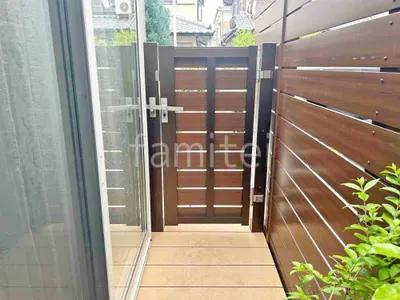 片開き 門扉 F＆F マイティフィット門扉 (内開き) 