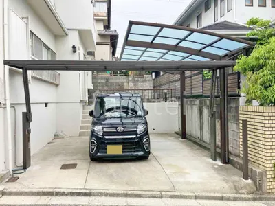 ２台ワイド 跳ね上げ門扉ゲート  LIXIL オーバードアS1型 