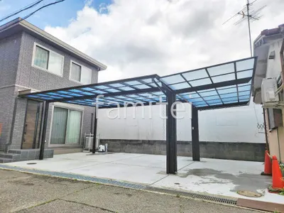 カーポート１台 （単棟） LIXIL ネスカＦ フラット屋根