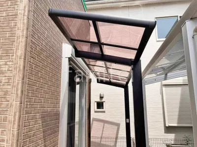 サイクルポート 自転車バイク屋根 LIXIL ネスカR ミニ アール屋根