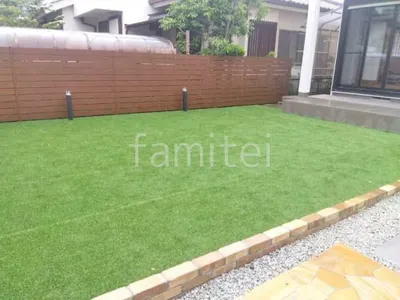 人工芝 防草シート加工 マツモト 人工芝 30mm 