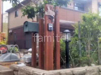 角柱門柱   プランパーツ門柱セット 