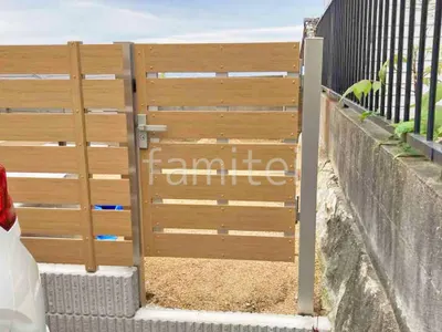 片開き 門扉 F＆F マイティフィット門扉 (内開き) 