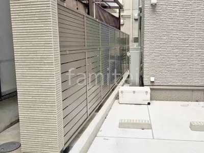 目隠しフェンス塀 LIXIL AB YS3型 YM2型 2段柱