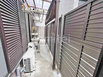 目隠しフェンス塀 LIXIL AB YS3型 YM2型 2段柱