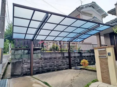 本体色 ブラウン 屋根色 クリアマット