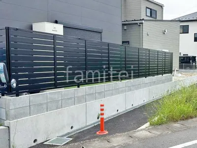 アルミ形材 フェンス LIXIL AB YS3型 横スリット3 目隠し