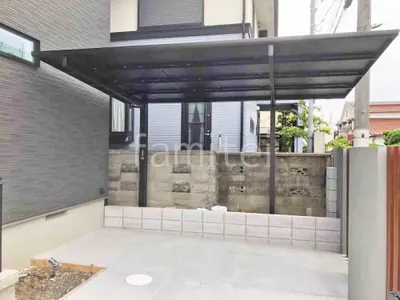 カーポート１台 （単棟） YKKAP エフルージュ FIRST フラット屋根