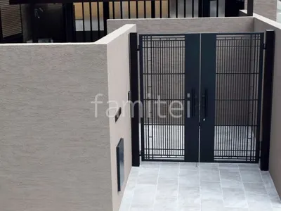 玄関門扉 三協アルミ ジオグランテ1型 両開き