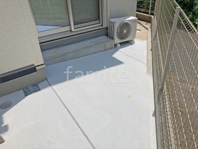 犬走り 土間コンクリート