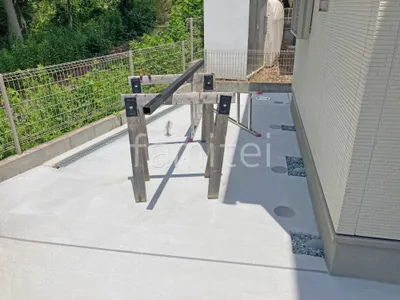 犬走り 土間コンクリート