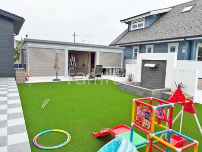 イナバガレージ ガレーディア GRN-2647SL-3 人工芝 ヨシミツ