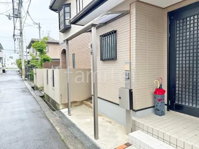 １階テラス屋根 （雨除け） LIXIL スピーネR アール屋根 スタンダード 壁付