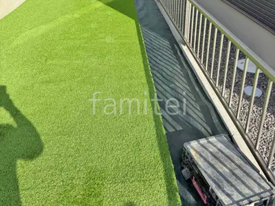 人工芝 防草シート加工 ヨシミツ毛織 リアル人工芝 35mm 