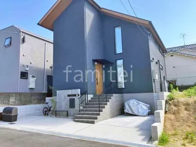 新築シンプル オープン外構