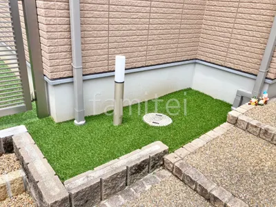 人工芝 防草シート加工 マツモト 人工芝 30mm 