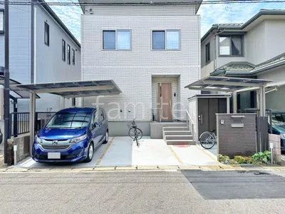 新築シンプル オープン外構