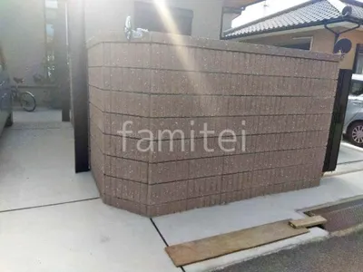 ブロック塀 （化粧ブロック） ユニソン シャモティ 