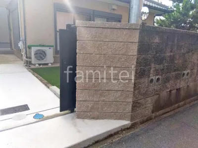 ブロック塀 （化粧ブロック） ユニソン シャモティ 