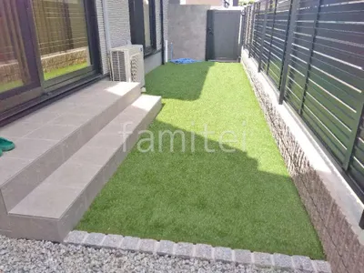 人工芝 防草シート加工 マツモト 人工芝 30mm 