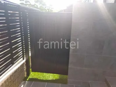 片開き 門扉 LIXIL AB TM2型 たて目隠し 