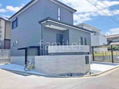 新築シンプル オープン外構