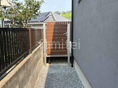 片開き 門扉 F＆F マイティフィット門扉 (外開き) 