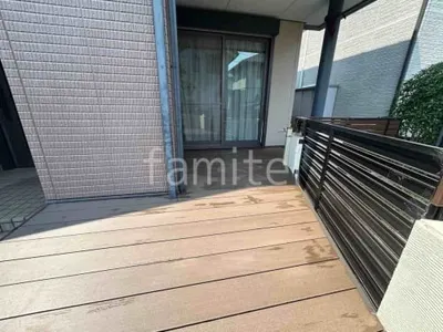 人工木デッキ  LIXIL 人工木 樹ら楽ステージ 