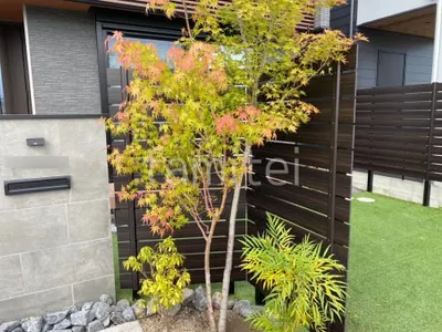 人工木・樹脂 フェンス（木調） F＆F マイティウッド デコll 高尺タイプ 目隠し 木調・ラティス 樹脂