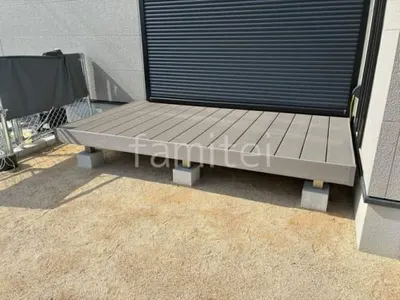 人工木デッキ  LIXIL 人工木 樹ら楽ステージ 