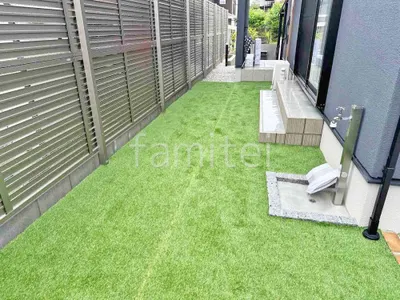 人工芝 防草シート加工 マツモト 人工芝 30mm 